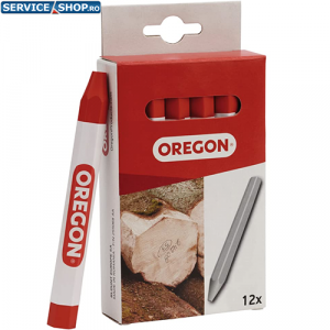 Creion de marcaj rosu 12buc Oregon 295361