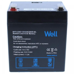 Acumulator plumb acid 12V 4AH terminal T1 Well BAT-LEAD-12V4AH-WL