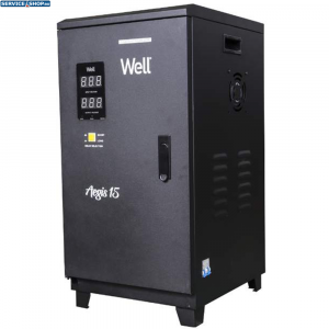 Stabilizator de tensiune monofazic 15KWA/12KW Well AVR-SRV-AEGIS15KVA