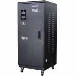 Stabilizator de tensiune monofazic 30KWA/24KW Well AVR-SRV-AEGIS30KVA