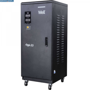 Stabilizator de tensiune monofazic 30KWA/24KW Well AVR-SRV-AEGIS30KVA
