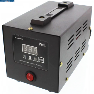 Stabilizator de tensiune 1000VA/600W Well AVR-REL-GLORY1000-WL