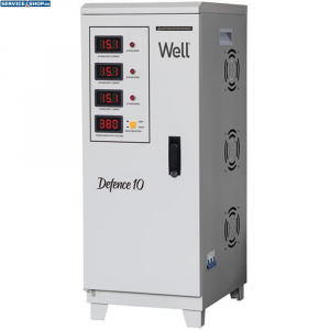 Stabilizator tensiune trifazat 10KVA/8KW Well AVR-SRV/TRI-DFC10KVA-WL