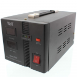 Stabilizator de tensiune cu servo motor 1000VA 600W Well SECURE1000-WL