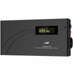 Stabilizator de tensiune cu releu 1000VA/600W Well AVR-REL-SLIMPOWER1000