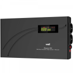 Stabilizator de tensiune cu releu 1500VA/900W Well AVR-REL-SLIMPOWER1500