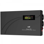 Stabilizator de tensiune cu releu 2000VA/1200W Well AVR-REL-SLIMPOWER2000