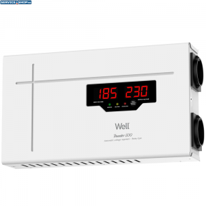 Stabilizator de tensiune cu releu 500VA/300W Well AVR-REL-THUNDER500