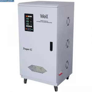 Stabilizator tensiune trifazat 15KVA/12KW Well AVR-SRV/TRI-TROOPER15KVA