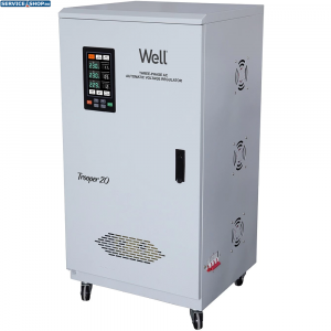 Stabilizator tensiune trifazat 20KVA/16KW Well AVR-SRV/TRI-TROOPER20KVA
