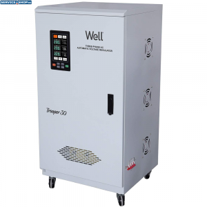 Stabilizator tensiune trifazat 30KVA/24KW Well AVR-SRV/TRI-TROOPER30KVA