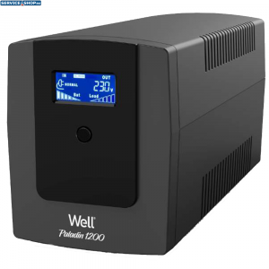 UPS centrale termice Paladin LCD 230V 1200VA 720W Well PALADIN1200-WL