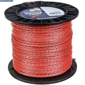 Fir Trimmy 2.4mm 210m Whisper Twist Gri Husqvarna 597669122