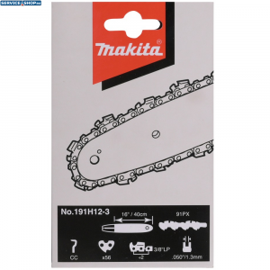 Lant ferastrau 40cm 1.3mm 3/8" Z56 (EA3501S / UC4051A) Makita 191H12-3